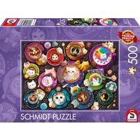 Kätzchen à la Latte Art, Puzzle Standard 500 Teile von Schmidt Spiele