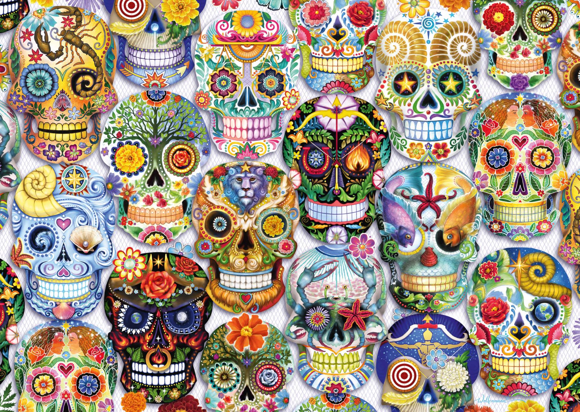 Schmidt Spiele La Catrina 2000 Teile Puzzle Schmidt-Spiele-58995 Schmidt Spiele La Catrina 2000 Teile Puzzle Schmidt-Spiele-58995 von Schmidt Spiele
