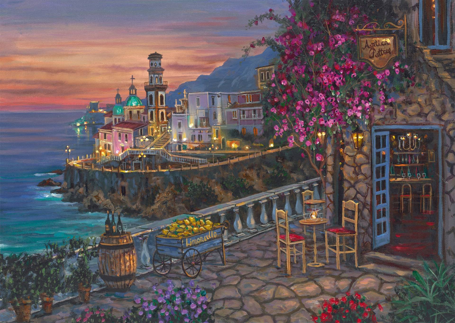 Schmidt Spiele Limoncello Atrani 1000 Teile Puzzle Schmidt-Spiele-58648 von Schmidt Spiele