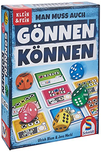 Schmidt Spiele 49368 Gönnen können, Würfelspiel aus der Serie Klein & Fein, bunt von Schmidt Spiele