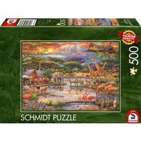 Paradies am Kilimandscharo, Puzzle Standard 500 Teile von Schmidt Spiele