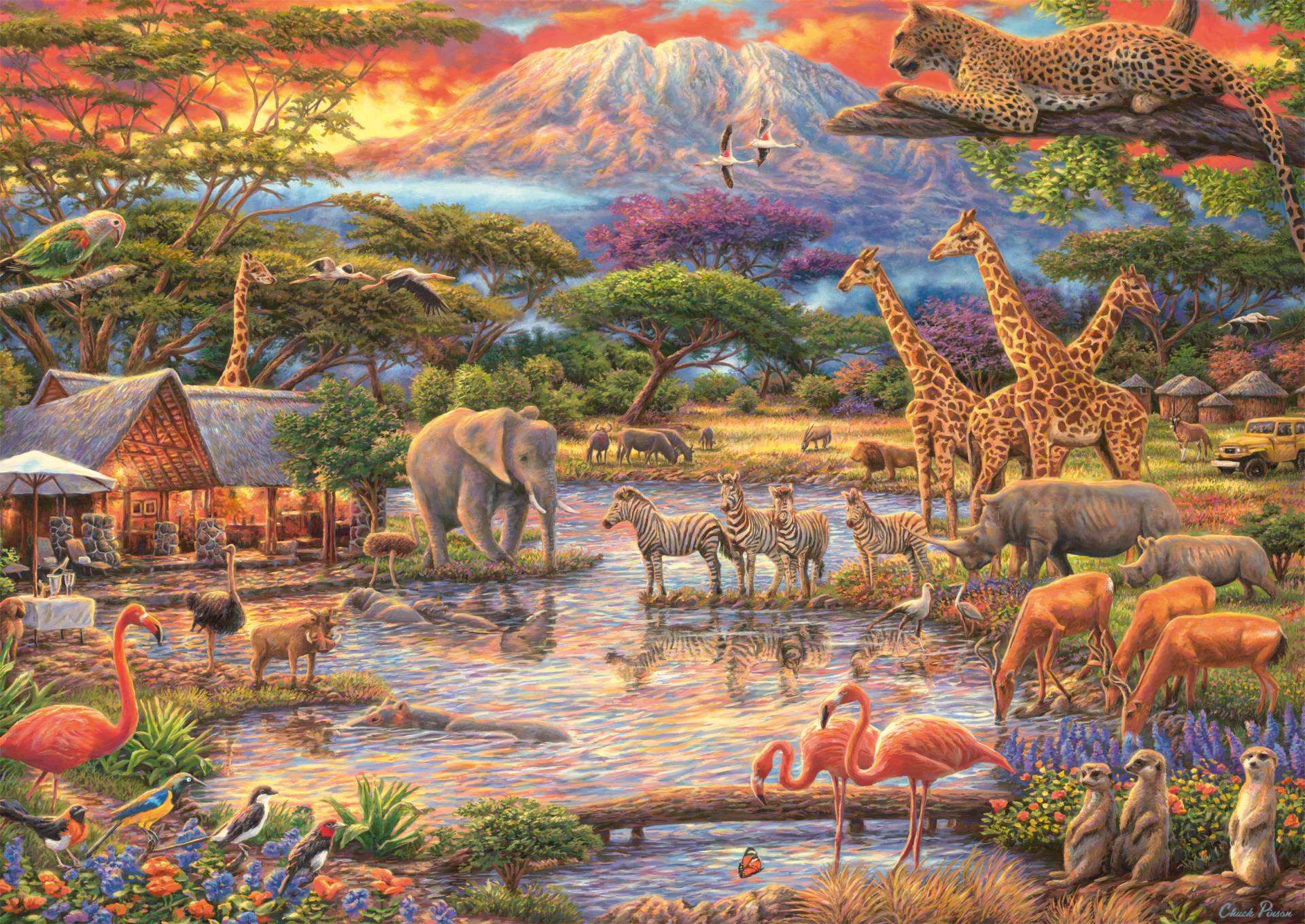 Schmidt Spiele Paradies am Kilimandscharo 500 Teile Puzzle Schmidt-Spiele-59708 Schmidt Spiele Paradies am Kilimandscharo 500 Teile Puzzle Schmidt-Spiele-59708 von Schmidt Spiele