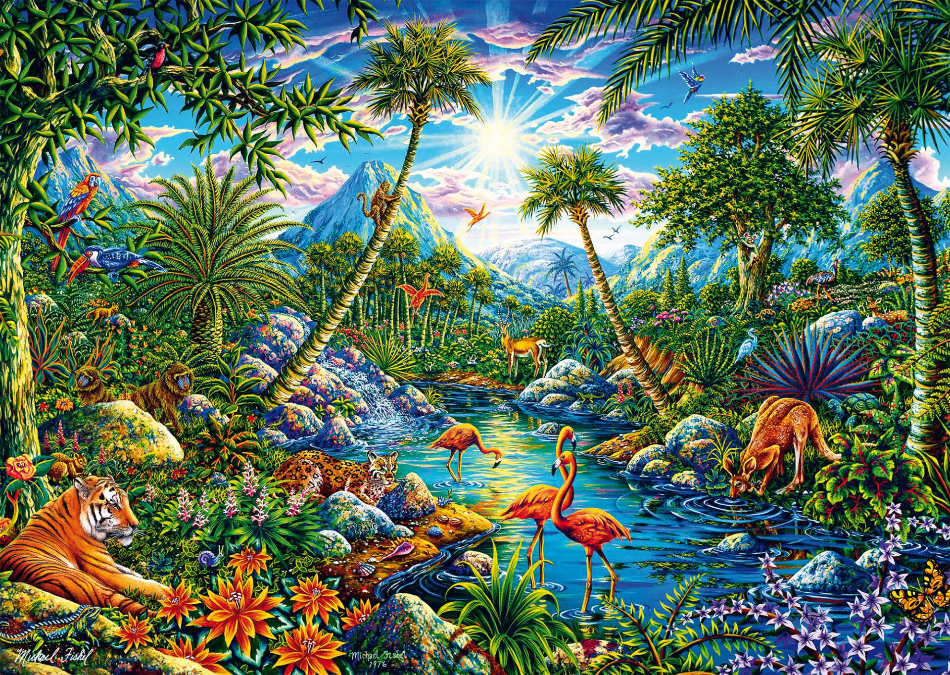 Schmidt Spiele Paradis insulaire 1000 Teile Puzzle Schmidt-Spiele-58611 von Schmidt Spiele
