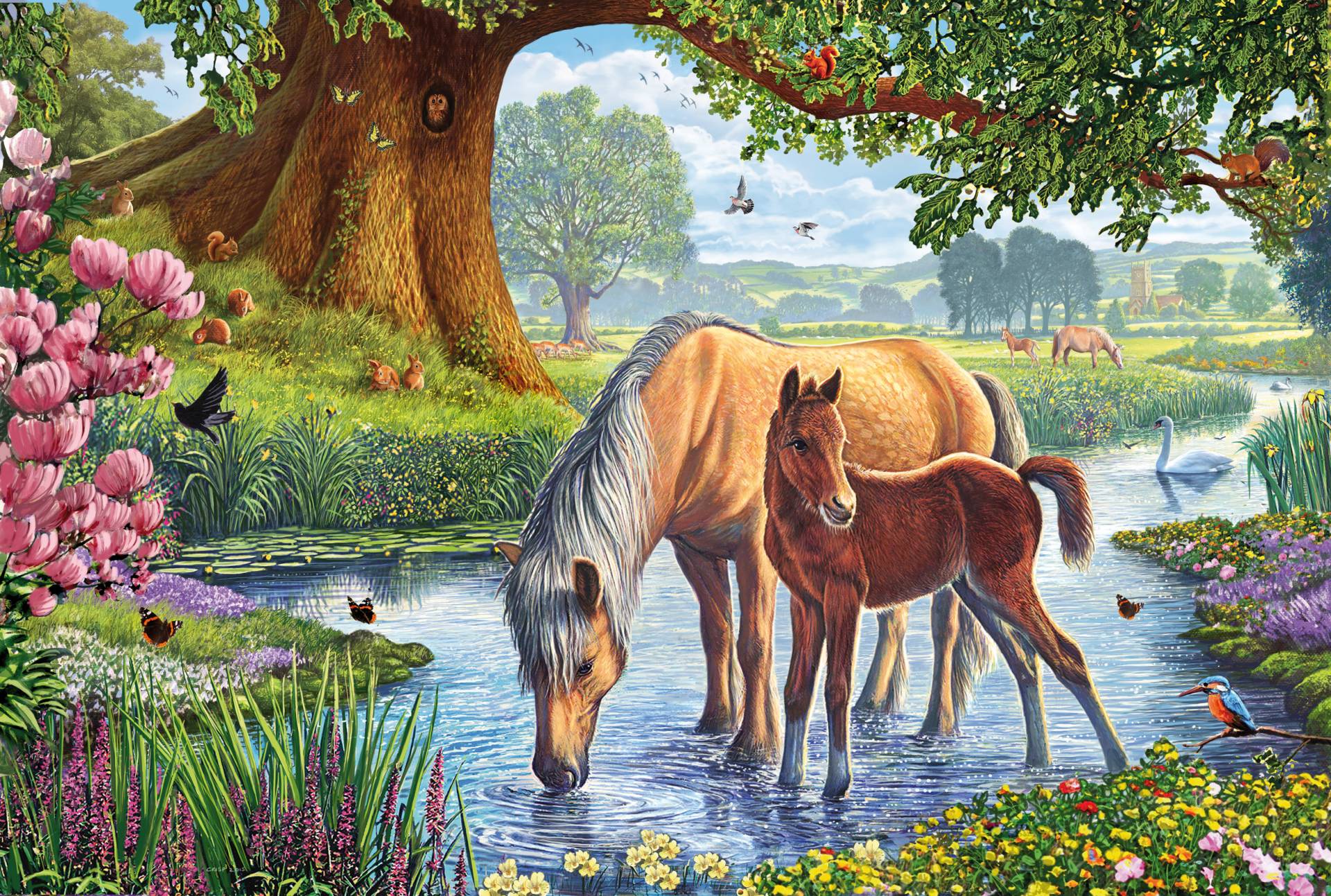 Schmidt Spiele Pferde am Bach 150 Teile Puzzle Schmidt-Spiele-56161 Schmidt Spiele Pferde am Bach 150 Teile Puzzle Schmidt-Spiele-56161 von Schmidt Spiele