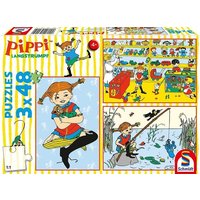Schmidt Spiele - Pippi Langstrumpf - Ich mache mir die Welt, wie sie mir gefällt, 3 x 48 Teile Schmidt Spiele - Pippi Langstrumpf - Ich mache mir die Welt, wie sie mir gefällt, 3 x 48 Teile von Schmidt Spiele