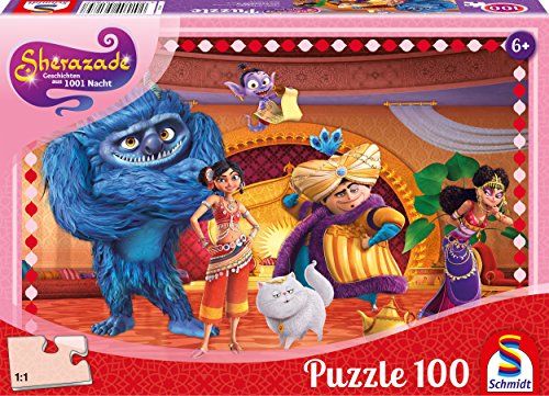 Schmidt Spiele Puzzle 56185 Sherazade - Geschichten aus 1001 Nacht, im Thronsaal von Golden City, 100 Teile von Schmidt Spiele