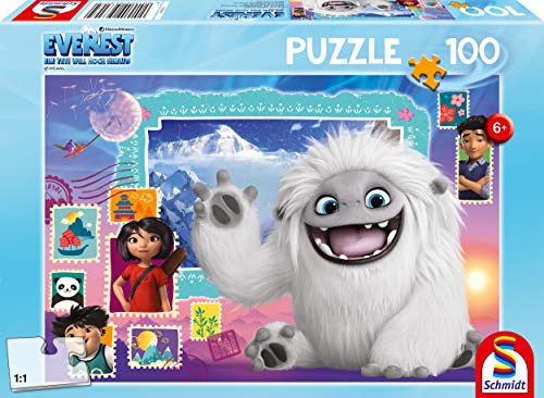Schmidt Spiele Puzzle 56317 Eine magische Reise, DreamWorks-Everest, Kinderpuzzle, 100 Teile, bunt von Schmidt Spiele