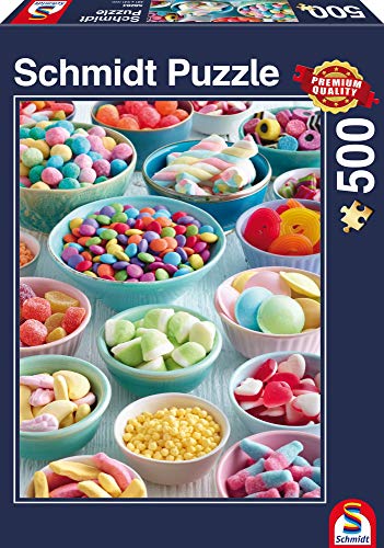 Schmidt Spiele Puzzle 58284 - Puzzle 500 Teile, Süße Leckereien von Schmidt Spiele