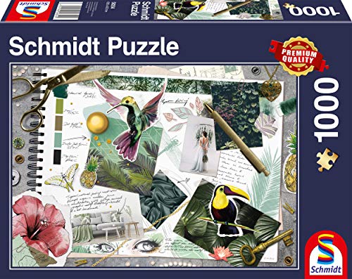 Schmidt Spiele Puzzle 58354 Moodboard, 1000 Teile Puzzle, bunt von Schmidt Spiele