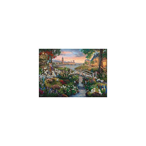 Schmidt Spiele 59489 Thomas Kinkade, Disney, 101 Dalmatiner, 1000 Teile Puzzle von Schmidt Spiele