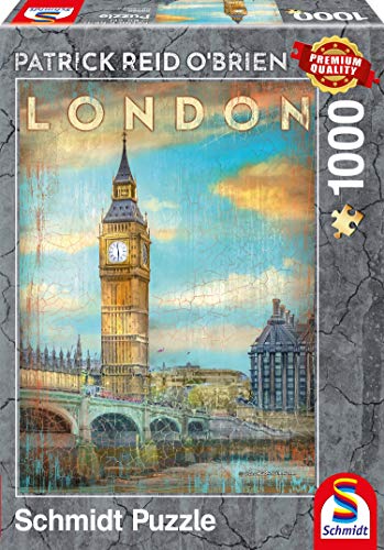 Schmidt Spiele Puzzle 59585 Patrick Reid O'Brien, London, 1000 Teile Puzzle von Schmidt Spiele