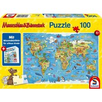 Schmidt Spiele - Reise um die Welt, 100 Teile, mit Add-on, Wissensbüchlein Schmidt Spiele - Reise um die Welt, 100 Teile, mit Add-on, Wissensbüchlein von Schmidt Spiele