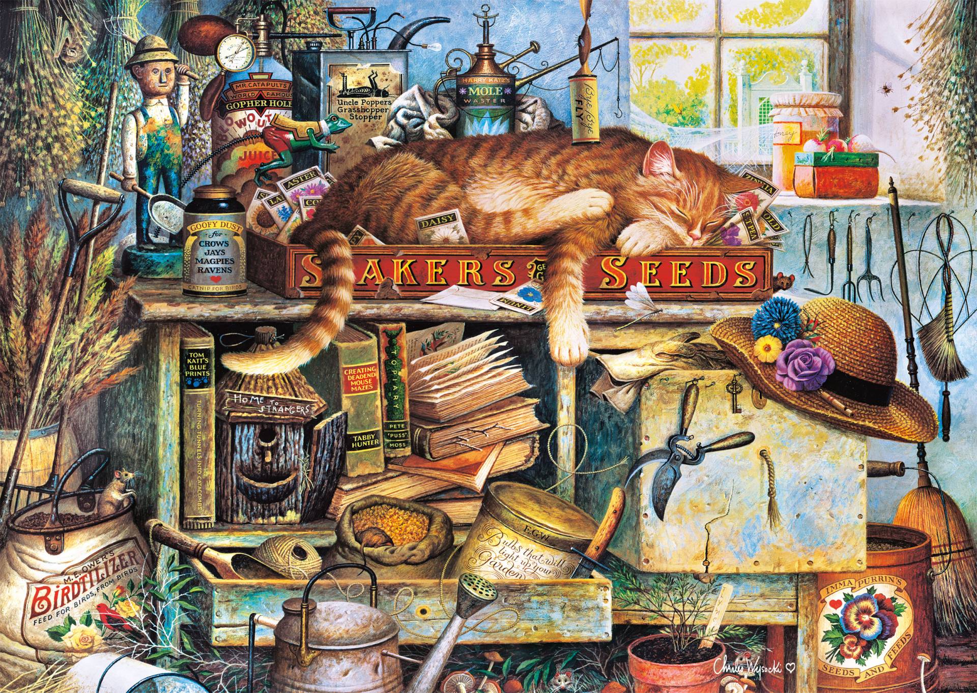 Schmidt Spiele Remington, der Gärtner 1000 Teile Puzzle Schmidt-Spiele-59992 Schmidt Spiele Remington, der Gärtner 1000 Teile Puzzle Schmidt-Spiele-59992 von Schmidt Spiele