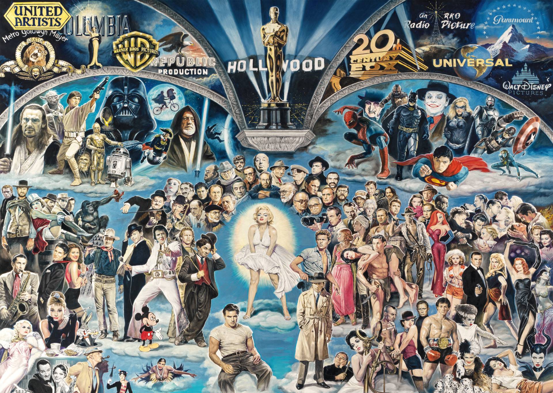 Schmidt Spiele Renato Casaro - Hollywood 1000 Teile Puzzle Schmidt-Spiele-59398 Schmidt Spiele Renato Casaro - Hollywood 1000 Teile Puzzle Schmidt-Spiele-59398 von Schmidt Spiele