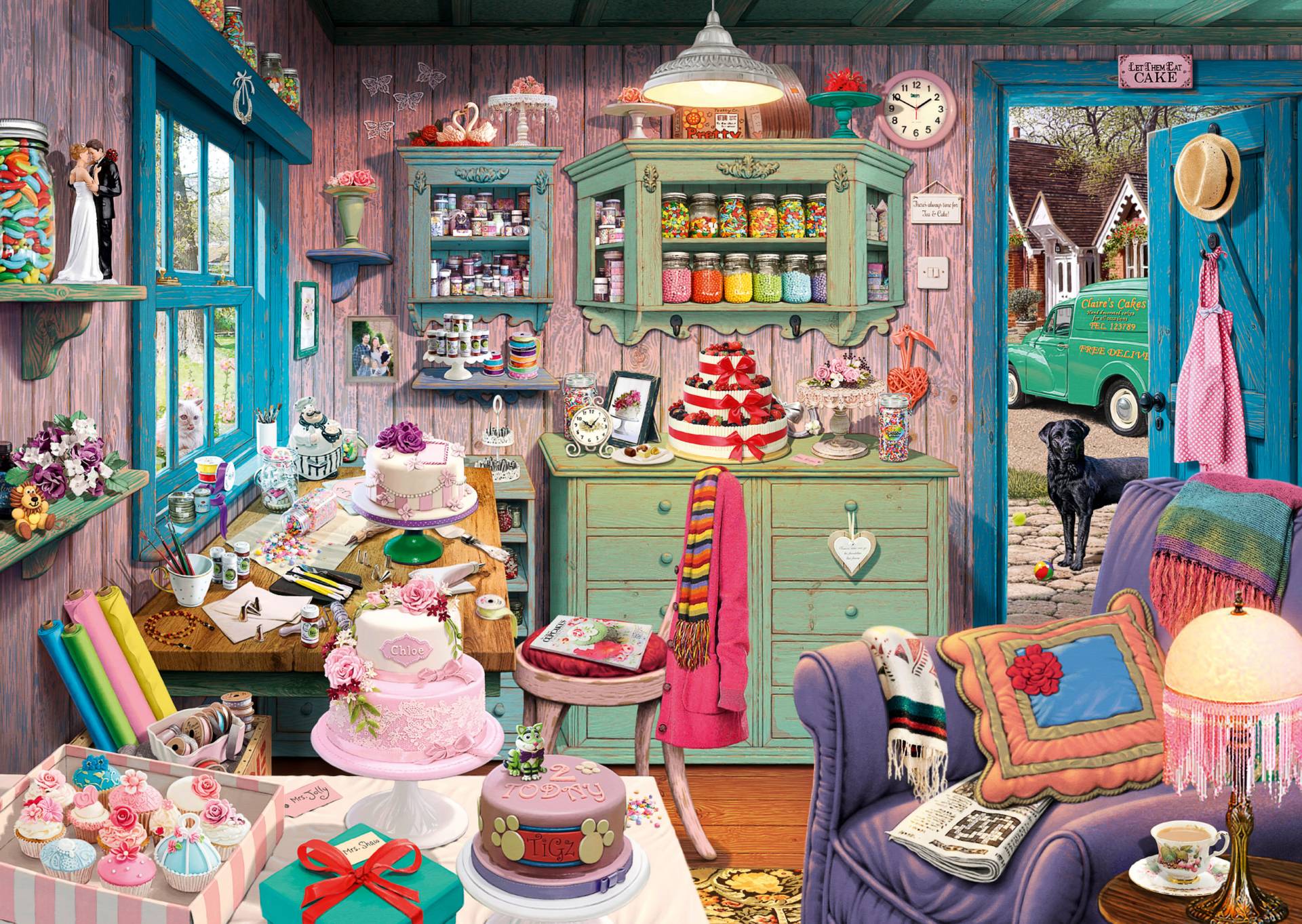 Schmidt Spiele Secret Puzzle - Grandma's Coffee Shop 1000 Teile Puzzle Schmidt-Spiele-59653 Schmidt Spiele Secret Puzzle - Grandma's Coffee Shop 1000 Teile Puzzle Schmidt-Spiele-59653 von Schmidt Spiele