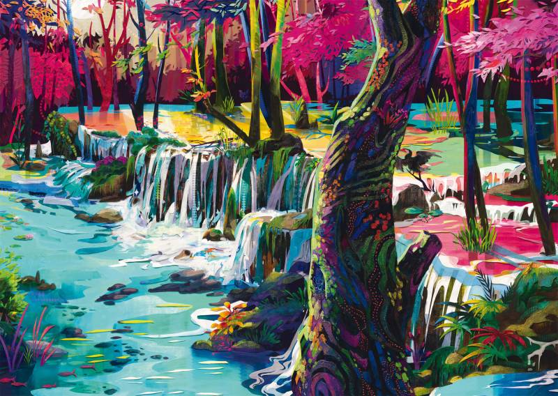 Schmidt Spiele Sentier de la fantaisie 1000 Teile Puzzle Schmidt-Spiele-58642 von Schmidt Spiele