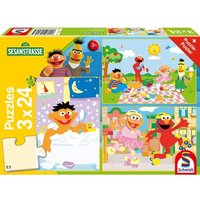 Schmidt Spiele - Sesamstrasse - Sachen machen, 3 x 24 Teile Schmidt Spiele - Sesamstrasse - Sachen machen, 3 x 24 Teile von Schmidt Spiele