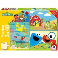Schmidt Spiele - Sesamstrasse - Tierisch stark, 3 x 48 Teile Schmidt Spiele - Sesamstrasse - Tierisch stark, 3 x 48 Teile von Schmidt Spiele