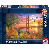 Schmidt Spiele - Spaziergang zur Golden Gate Bridge, 2.000 Teile Schmidt Spiele - Spaziergang zur Golden Gate Bridge, 2.000 Teile von Schmidt Spiele
