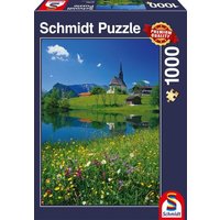 Schmidt Spiele - Standard - Inzell, Einsiedlhof und Kirche St. Nikolaus, 1000 Teile Schmidt Spiele - Standard - Inzell, Einsiedlhof und Kirche St. Nikolaus, 1000 Teile von Schmidt Spiele