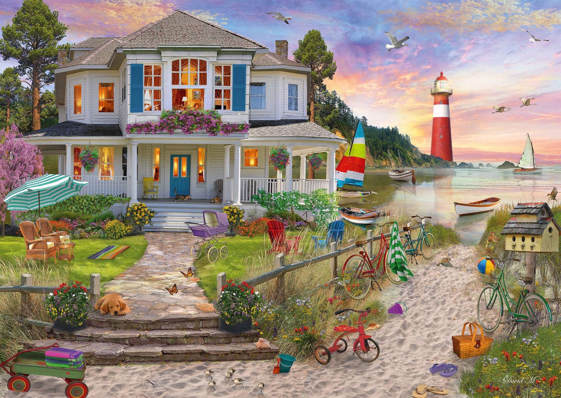 Schmidt Spiele Strandhaus 1000 Teile Puzzle Schmidt-Spiele-58990 Schmidt Spiele Strandhaus 1000 Teile Puzzle Schmidt-Spiele-58990 von Schmidt Spiele