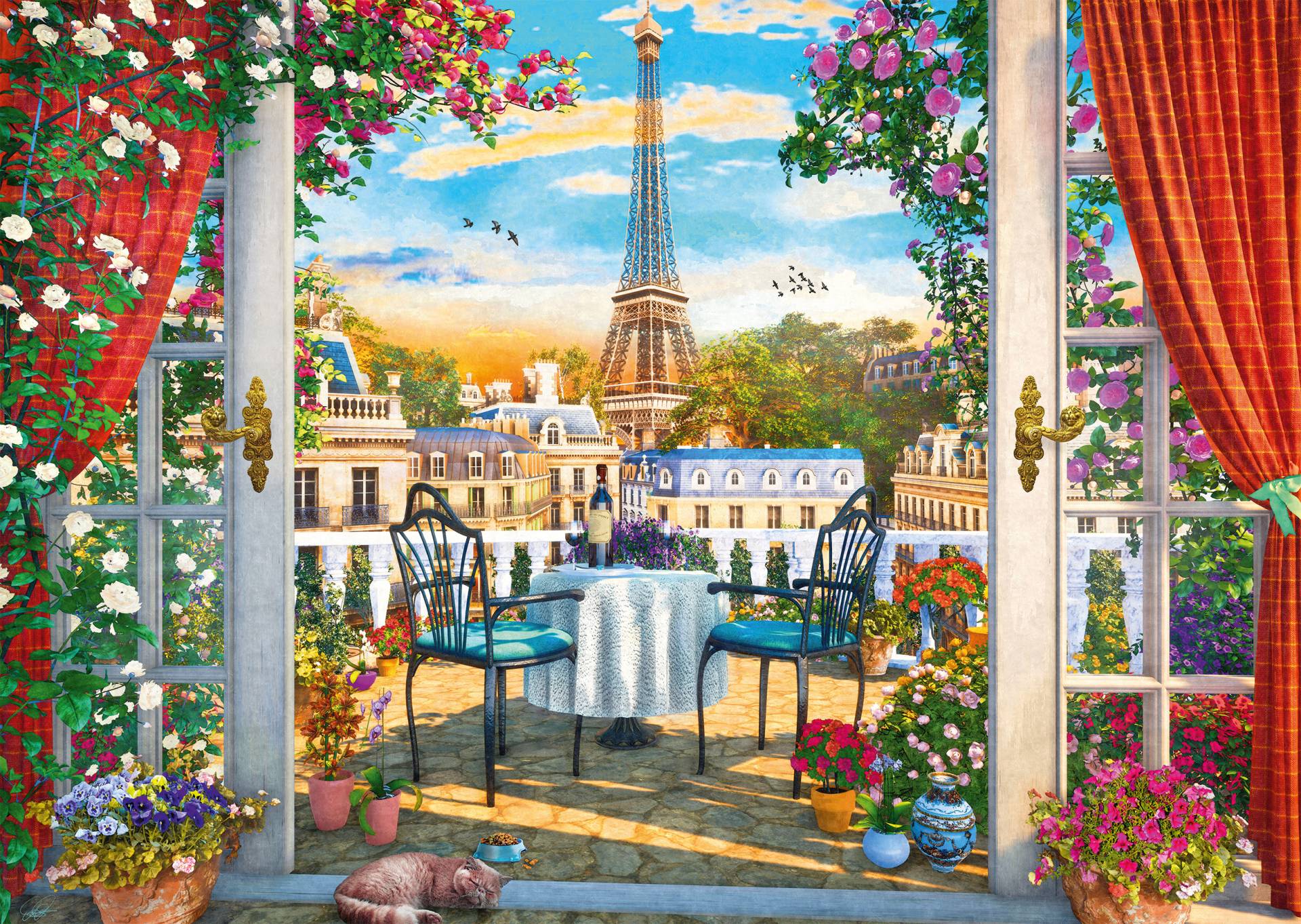 Schmidt Spiele Terrace in Paris 1000 Teile Puzzle Schmidt-Spiele-58976 Schmidt Spiele Terrace in Paris 1000 Teile Puzzle Schmidt-Spiele-58976 von Schmidt Spiele