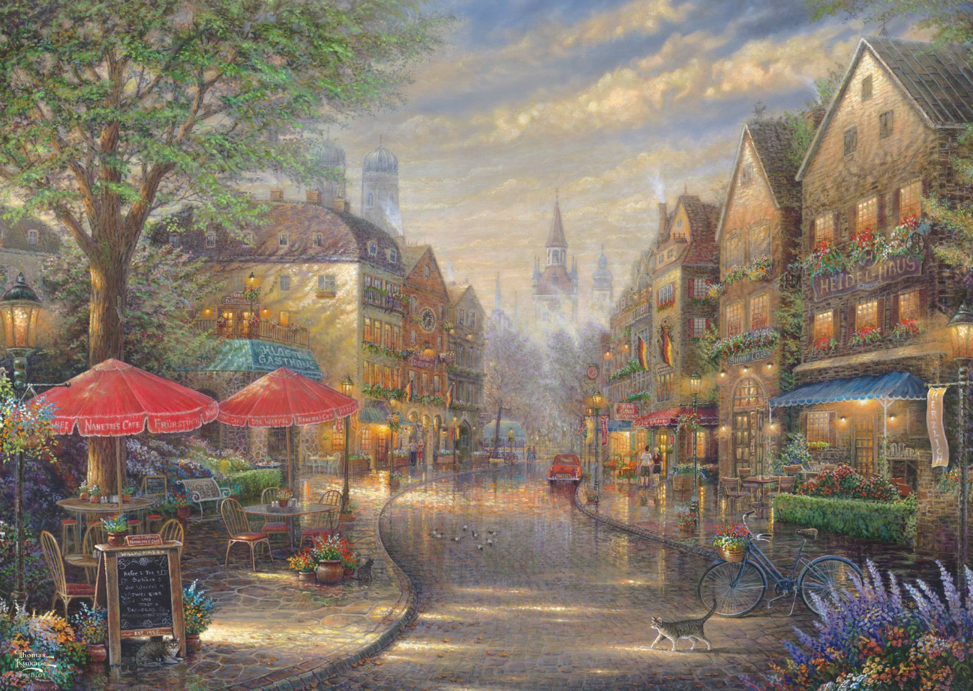 Schmidt Spiele Thomas Kinkade, Cafe in München 1000 Teile Puzzle Schmidt-Spiele-59675 Schmidt Spiele Thomas Kinkade, Cafe in München 1000 Teile Puzzle Schmidt-Spiele-59675 von Schmidt Spiele