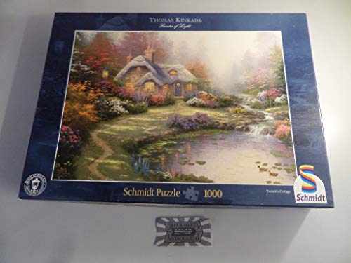 Schmidt Spiele - Thomas Kinkade, Cottage, 1000 Teile Puzzle von Schmidt Spiele