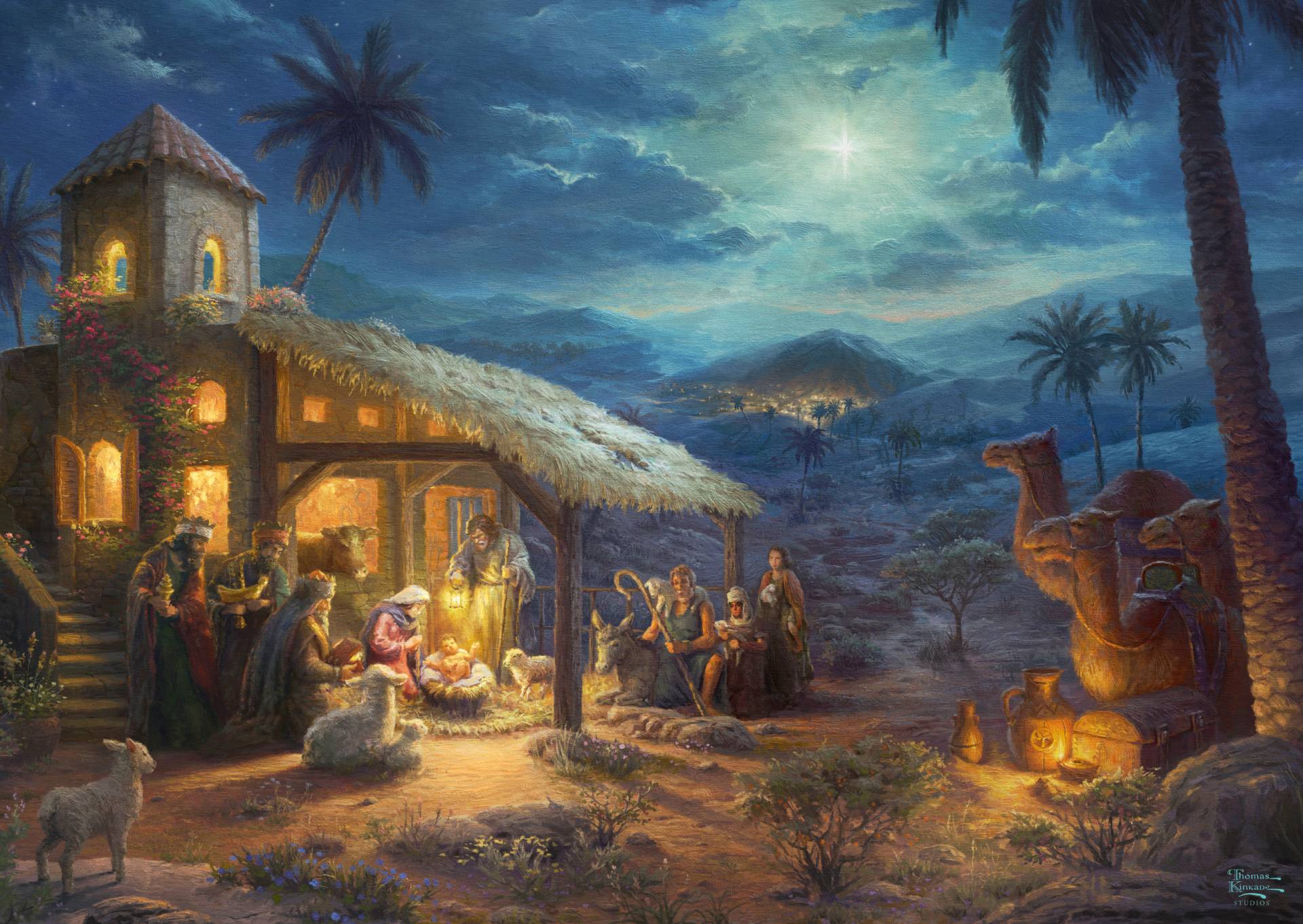Schmidt Spiele Thomas Kinkade, Spirit, Jesus Geburt 1000 Teile Puzzle Schmidt-Spiele-59676 Schmidt Spiele Thomas Kinkade, Spirit, Jesus Geburt 1000 Teile Puzzle Schmidt-Spiele-59676 von Schmidt Spiele