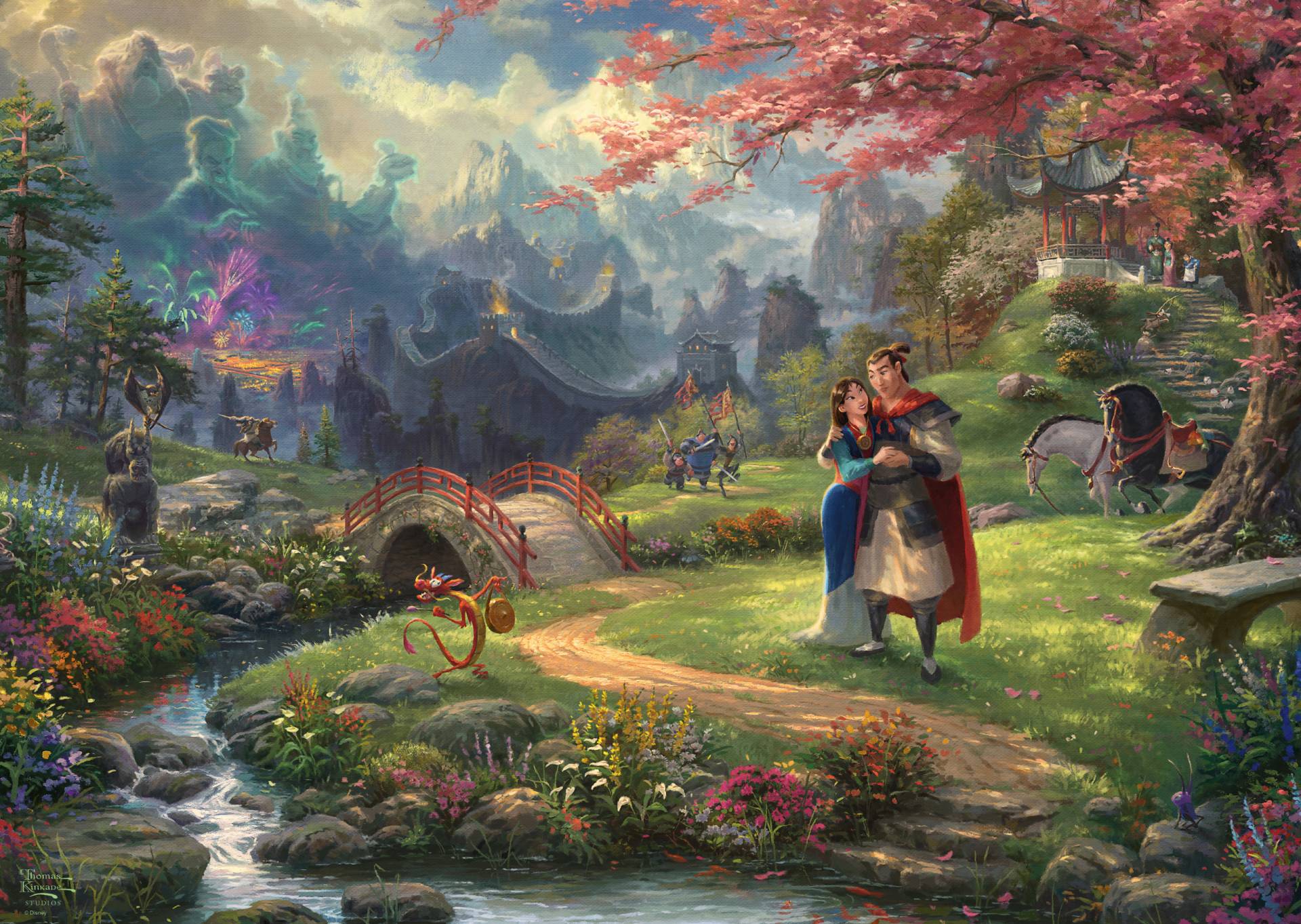 Schmidt Spiele Thomas Kinkade - Disney - Mulan 1000 Teile Puzzle Schmidt-Spiele-59672 Schmidt Spiele Thomas Kinkade - Disney - Mulan 1000 Teile Puzzle Schmidt-Spiele-59672 von Schmidt Spiele