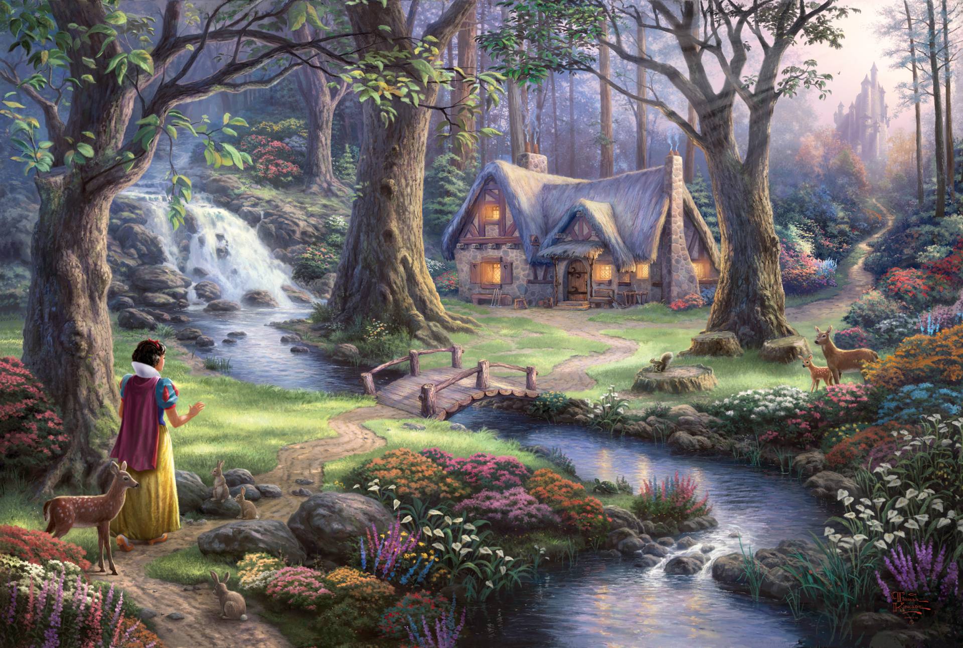Schmidt Spiele Thomas Kinkade - Disney - Schneewittchen 1000 Teile Puzzle Schmidt-Spiele-59485 Schmidt Spiele Thomas Kinkade - Disney - Schneewittchen 1000 Teile Puzzle Schmidt-Spiele-59485 von Schmidt Spiele