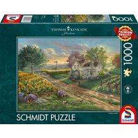 Schmidt Spiele - Thomas Kinkade - Sonnenblumenfelder, 1.000 Teile Schmidt Spiele - Thomas Kinkade - Sonnenblumenfelder, 1.000 Teile von Schmidt Spiele