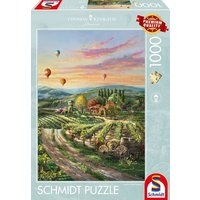 Puzzle Peaceful Valley Vineyard 1000 Teile von Schmidt Spiele