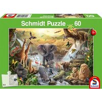 Schmidt Spiele - Tiere in Afrika, 60 Teile Schmidt Spiele - Tiere in Afrika, 60 Teile von Schmidt Spiele