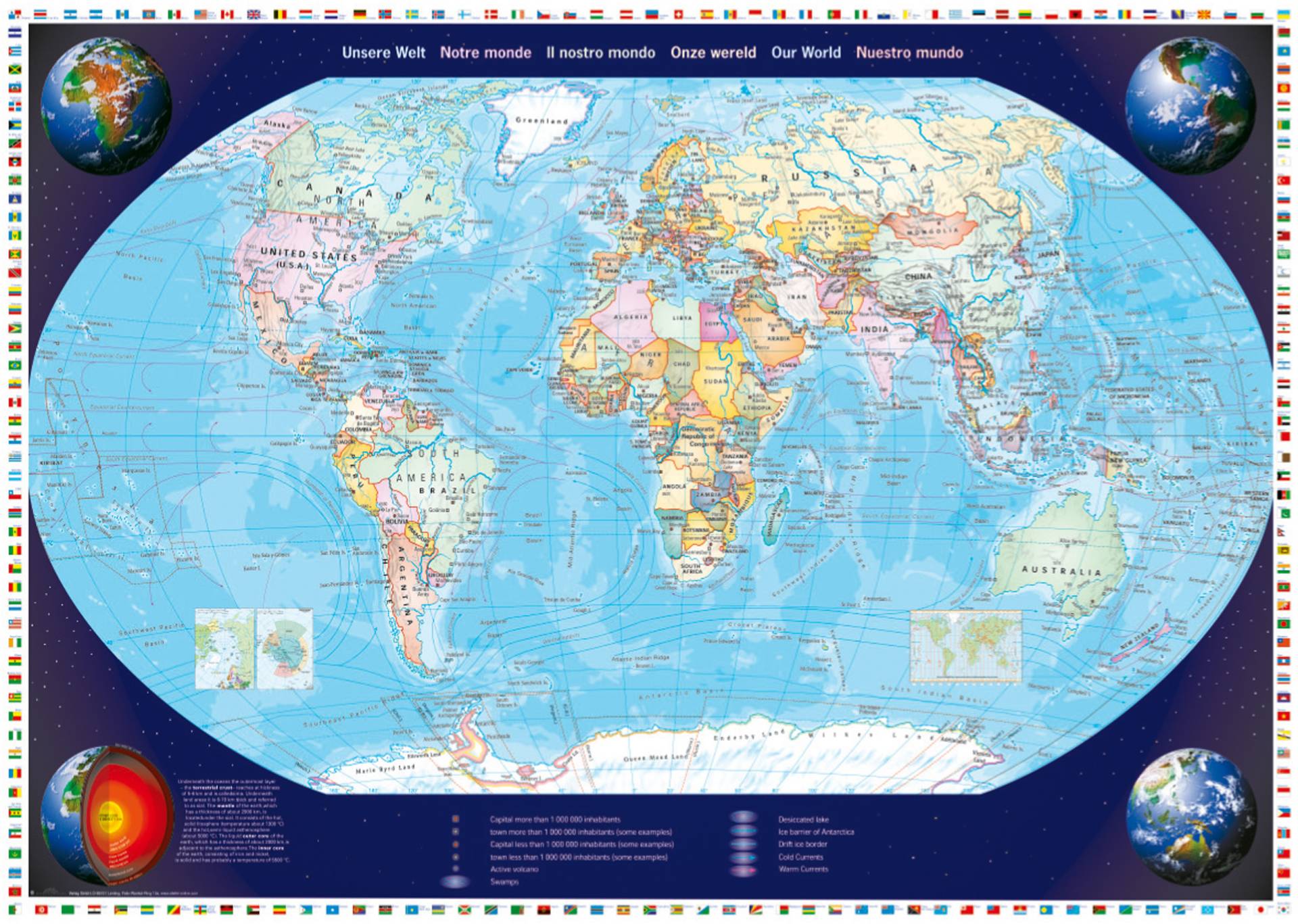 Schmidt Spiele Unsere Welt 2000 Teile Puzzle Schmidt-Spiele-57041 Schmidt Spiele Unsere Welt 2000 Teile Puzzle Schmidt-Spiele-57041 von Schmidt Spiele