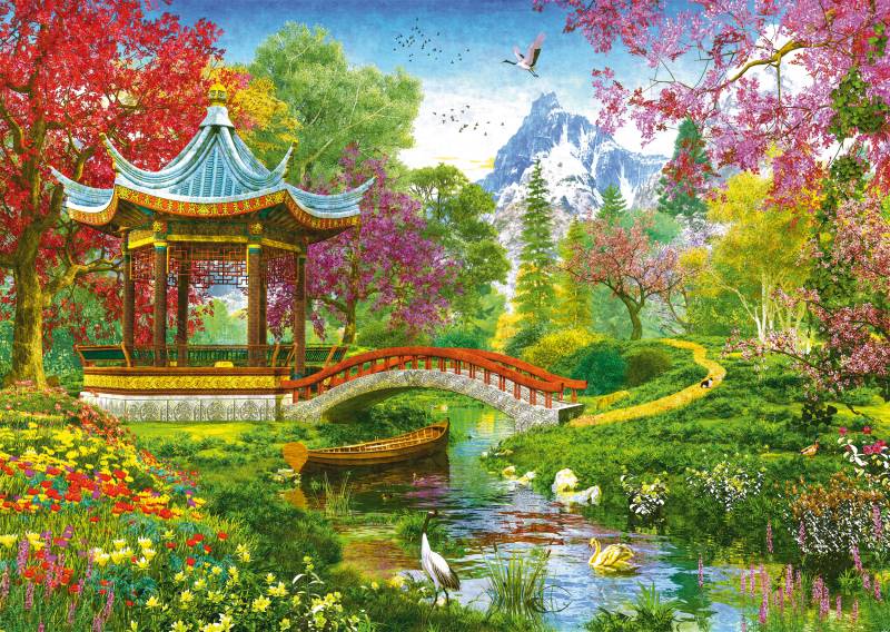 Schmidt Spiele Zen-Garten 1000 Teile Puzzle Schmidt-Spiele-59786 von Schmidt Spiele