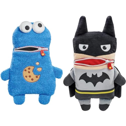 Schmidt Spiele arti,Schmidt 42548 Sorgenfresser, Krümelmonster aus der Sesamstrasse, Plüschfigur, 30 cm, normal & 42550 Sorgenfresser, Batman, DC Super Hero, 30 cm, normal Schmidt Spiele arti,Schmidt 42548 Sorgenfresser, Krümelmonster aus der Sesamstrasse, Plüschfigur, 30 cm, normal & 42550 Sorgenfresser, Batman, DC Super Hero, 30 cm, normal von Schmidt