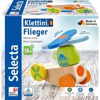 Selecta 62079 - Klettini® Flieger, Klett-Flugzeug, Holz, 5-teilig von Schmidt Spiele