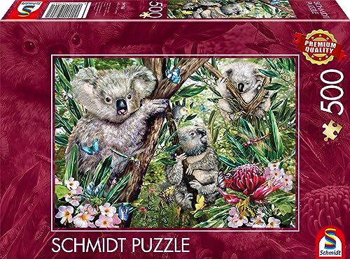 Schmidt Spiele 59706 Süße Koala-Familie, 500 Teile Puzzle von Schmidt Spiele