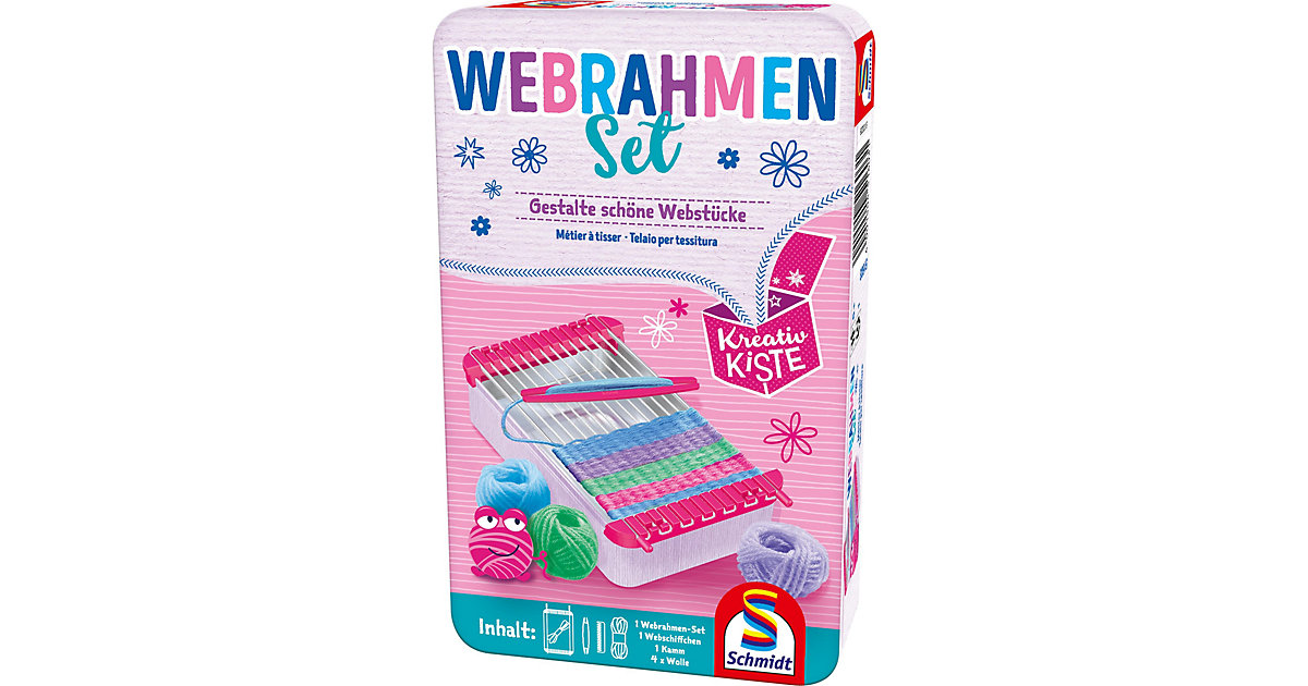 Webrahmen-Set Metallbox von Schmidt Spiele
