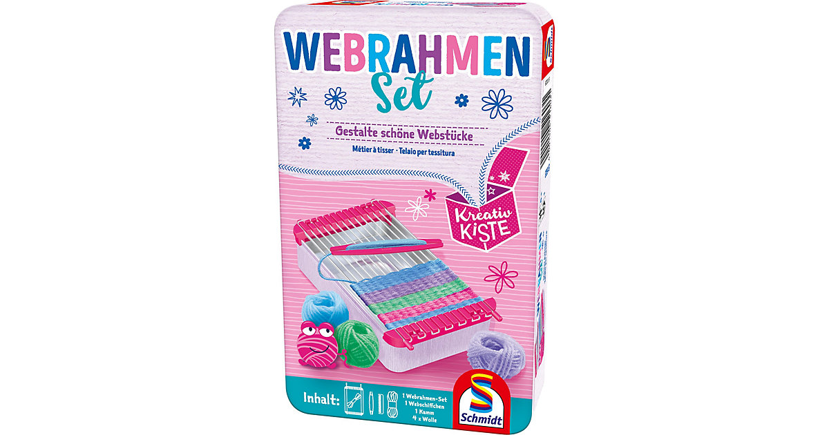 Webrahmen-Set Metallbox Webrahmen-Set Metallbox von Schmidt Spiele