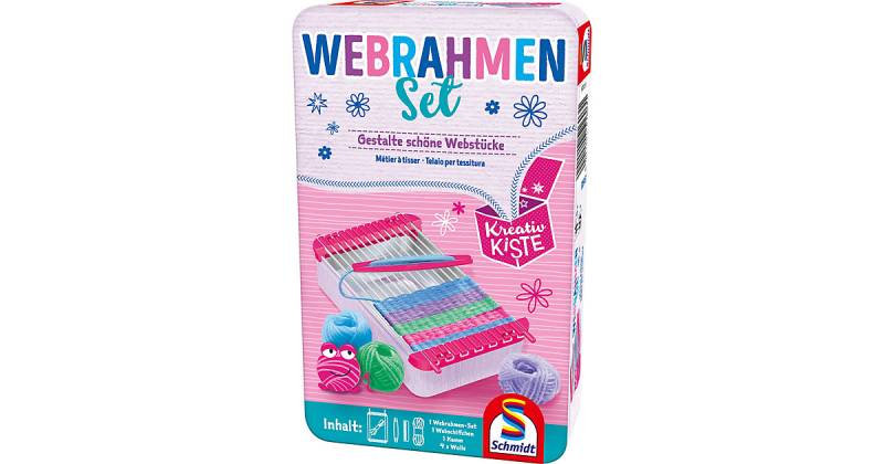 Webrahmen-Set Metallbox von Schmidt Spiele