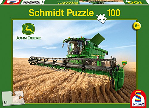 John Deere Combined Harvester 100pc Jigsaw Puzzle von Schmidt
