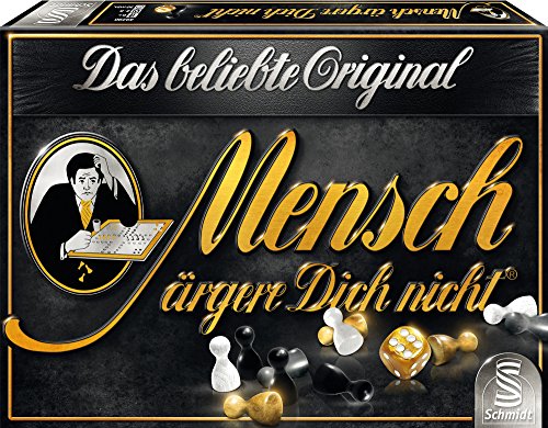 Mensch ärgere Dich Nicht, Edition Schwarz, Familienspiel Mensch ärgere Dich Nicht, Edition Schwarz, Familienspiel von Schmidt