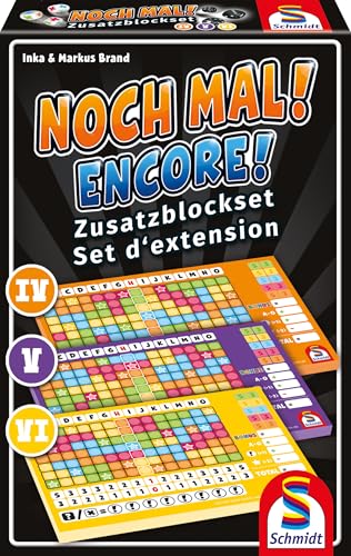 Schmidt Spiele 49345 Noch Mal Zusatzblöcke , 3 Stück (1er Pack) von Schmidt Spiele