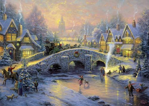 Schmidt Spiele Thomas Kinkade: Spirit of Christmas (1000 Teile), Puzzle, ab 12 Jahren Schmidt Spiele Thomas Kinkade: Spirit of Christmas (1000 Teile), Puzzle, ab 12 Jahren von Schmidt