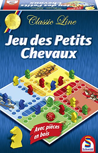 Schmidt – 88111 – Brettspiel – Classic Line – Jeu de Petits Chevaux von Schmidt