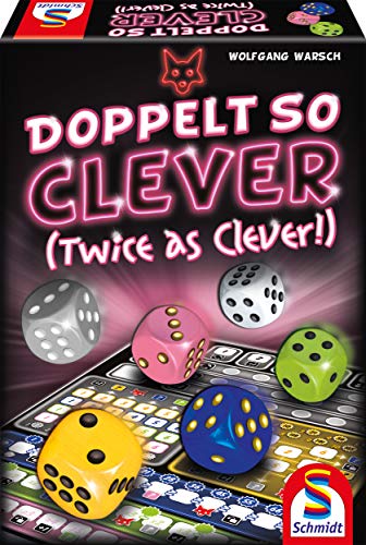 Schmidt Doppelt So Clever (Twice as Clever) English Game von Schmidt Spiele