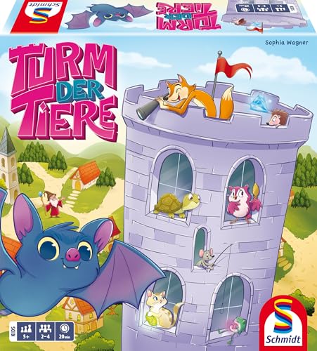 Schmidt Spiele 40666 Turm der Tiere, Kinderspiel Schmidt Spiele 40666 Turm der Tiere, Kinderspiel von Schmidt
