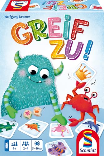 Schmidt Spiele 40681 Greif zu!, Karten und Würfelspiel, Reaktionsspiel Schmidt Spiele 40681 Greif zu!, Karten und Würfelspiel, Reaktionsspiel von Schmidt